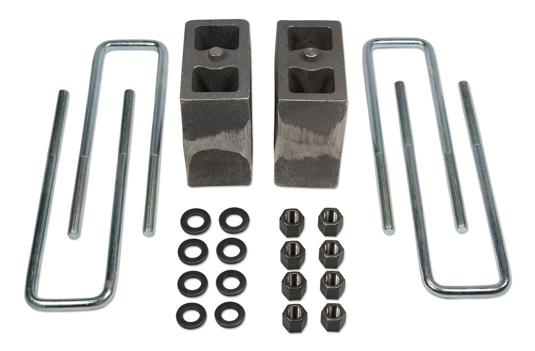 Tuff Country 97054 5.5 Inch Rear Block & U-Bolt Kit 94-02 Dodge Ram 2500/3500 4WD w/o factory Contact Overloads 0.75 Inch Lift Non-Tapered Tuff Country - Truck Part Superstore