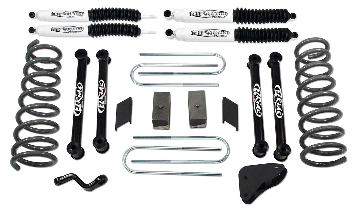 Tuff Country 36019KN 6 Inch Lift Kit 09-13 Dodge Ram 2500/09-12 Dodge Ram 3500 with Coil Springs and SX8000 Shocks Tuff Country - Truck Part Superstore