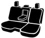 FIA TRS42-54 BLACK Wrangler™ Solid Seat Cover; Saddle Blanket; Black; Split Seat 40/60; - Truck Part Superstore