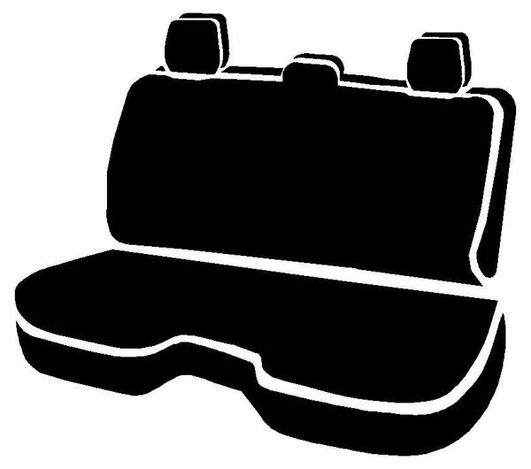 FIA TR42-56 BLACK Wrangler™ Custom Seat Cover; Bench Seat; Black; - Truck Part Superstore