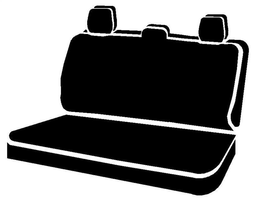 FIA TR42-57 BLACK Wrangler™ Custom Seat Cover; Bench Seat; Black; - Truck Part Superstore