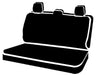 FIA TR42-57 GRAY Wrangler™ Custom Seat Cover; Bench Seat; Gray; - Truck Part Superstore