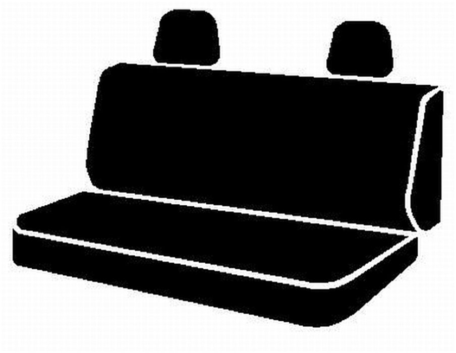FIA TR42-78 BLACK Wrangler™ Custom Seat Cover; Bench Seat; Black; - Truck Part Superstore