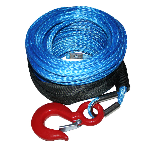 Bulldog Winch 20082 Synthetic Winch Rope 8mm x 100 Ft Up To 8k Winch Bulldog Winch - Truck Part Superstore