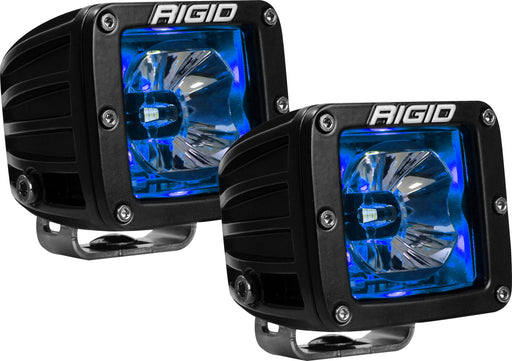 Rigid Industries 20201 LED Pod with Blue Backlight Radiance RIGID Industries - Truck Part Superstore