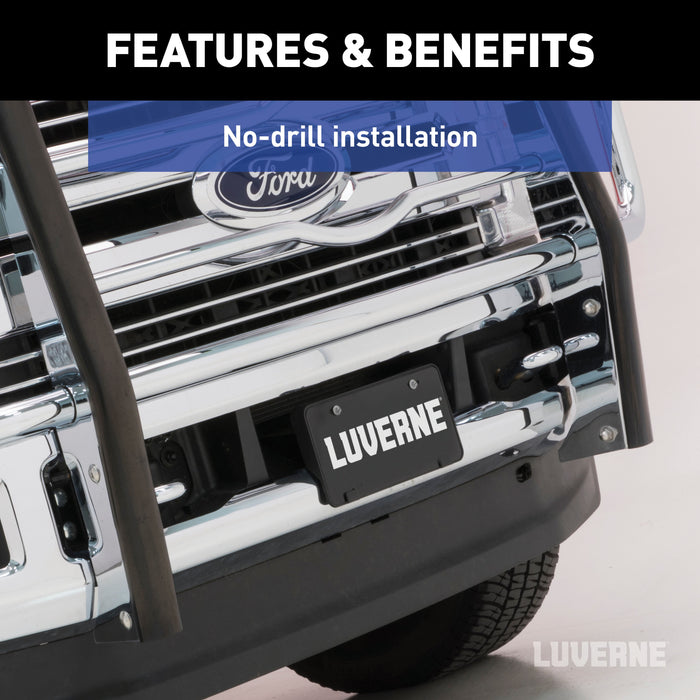 Luverne 202175-331332 2in. Grille Guard-Chrome - Truck Part Superstore