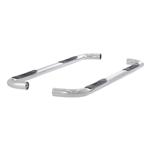ARIES 204014-2 3in. Round Polished Stainless Side Bars; Select Chevrolet Suburban - Truck Part Superstore