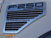 T-Rex Grilles 20564 Billet Series Side Vent; Horizontal; Aluminum; Polished; 2 Pc; Bolt-On; - Truck Part Superstore