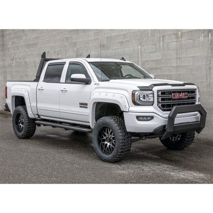 ARIES 2164003 AdvantEDGE 5-1/2in. Black Aluminum Bull Bar; Select  Silverado; Sierra 2500; 3500