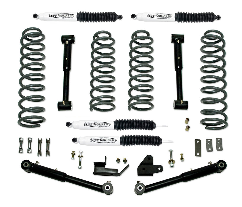 Tuff Country 43902KH 3.5 Inch Lift Kit 92-98 Jeep Grand Cherokee EZ-Flex w/ SX6000 Shocks Tuff Country - Truck Part Superstore