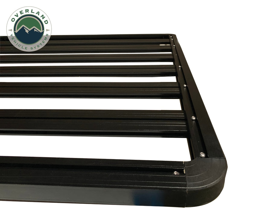 Overland Vehicle Systems 22010401 Roof Rack 51 Inch Black Powdercoat Aluminum Down Range Rack Overland Vehicle Systems - Truck Part Superstore