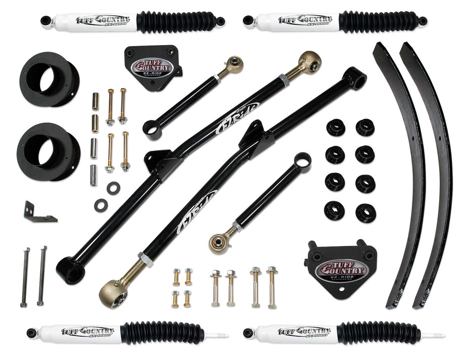 Tuff Country 33926KN 3 Inch Long Arm Lift Kit 99-02 Dodge Ram 2500/3500 w/ SX8000 Shocks Fits Vehicles Built April 1 1999 and later Tuff Country - Truck Part Superstore