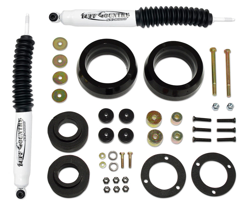 Tuff Country 52001KN 3 Inch Lift Kit 03-19 Toyota 4Runner 07-14 Toyota FJ Cruiser  w/ SX8000 Shocks Excludes Trail Edition & TRD Pro Tuff Country - Truck Part Superstore