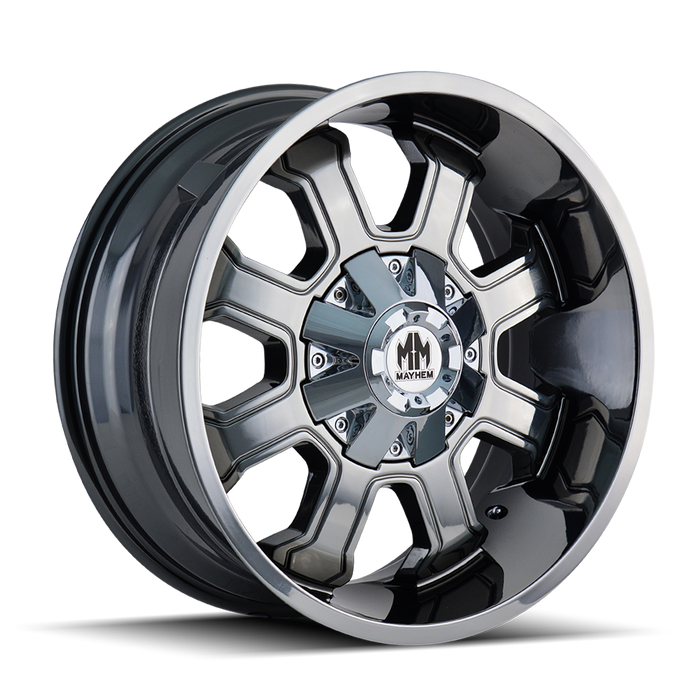 MAYHEM 8103-2976C18 MAYHEM FIERCE CHROME 20X9 8x6.5/8x170 18MM 130.8MM - Truck Part Superstore