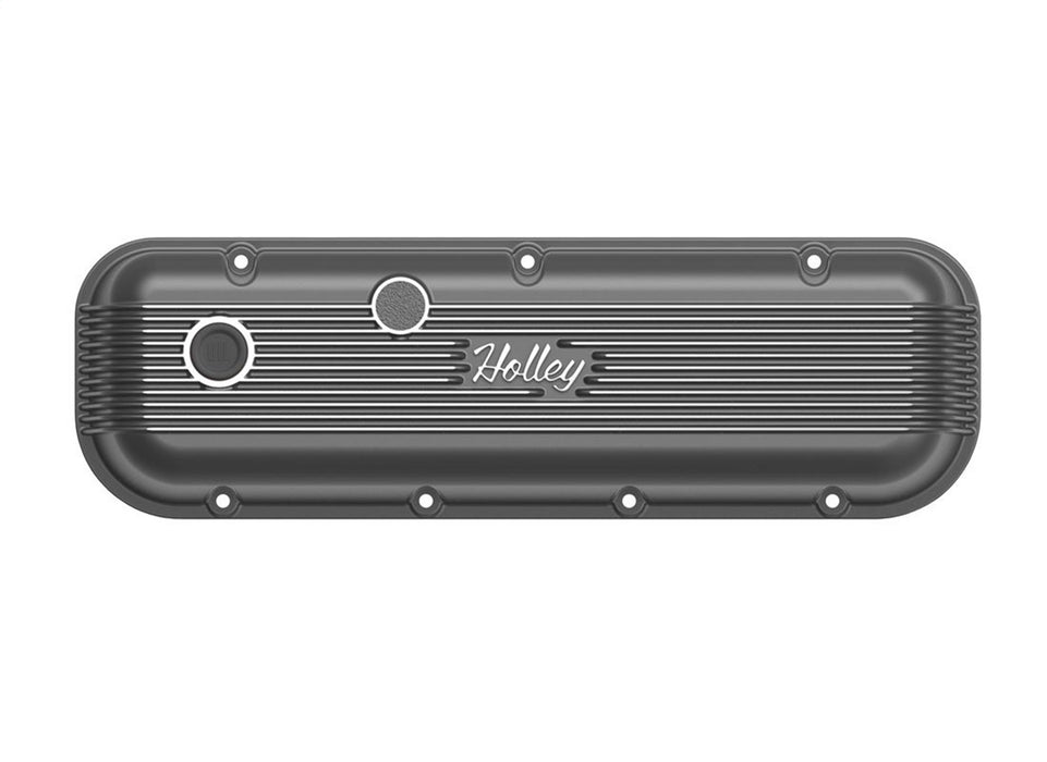 Holley 241-302 Vintage Series Valve Covers - Truck Part Superstore