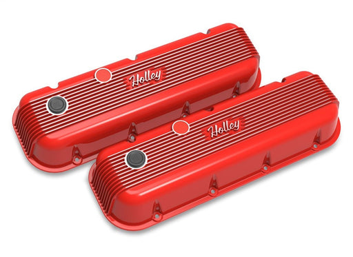 Holley 241-303 Vintage Series Valve Covers - Truck Part Superstore
