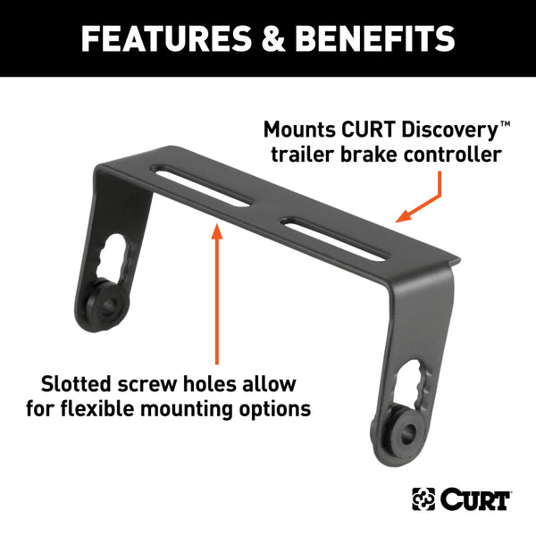 CURT 51124 CURT 51124 Discovery Trailer Brake Controller Mounting Bracket - Truck Part Superstore