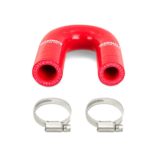 Mishimoto MMHOSE-LSHB-RD Silicone GM LS V8 Heater Core Bypass Hose, Red - Truck Part Superstore