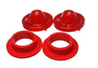Energy Suspension 2.6117R Coil Spring Isolator Set; Red; Rear; - Truck Part Superstore