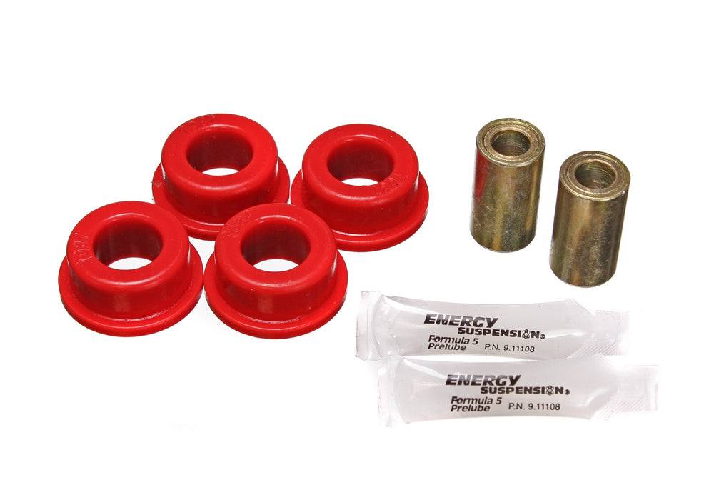 Energy Suspension 2.7103R Track Arm Bushing Set; Red; Rear; Performance Polyurethane; - Truck Part Superstore