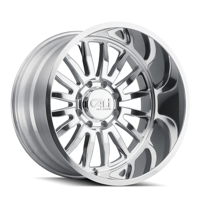 CALI OFF-ROAD 9110-22181P SUMMIT (9110) POLISHED 22X10 8x6.5 0mm 125.2mm - Truck Part Superstore