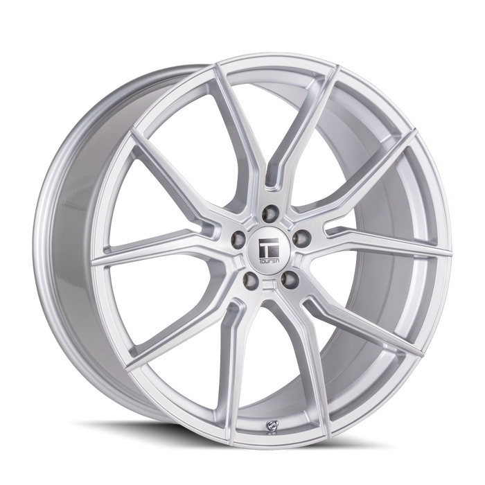 TOUREN 3501-21512SB45 TF01 (3501) BRUSHED SILVER 22X10.5 5-120 45MM 72.56MM - Truck Part Superstore