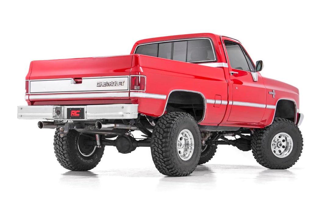 Rough Country 256.2 4 Inch Suspension Lift System 56 Inch Rear Springs 77-91 C10/K10 Suburban/K5 Blazer/C15/K15 Suburban/Jimmy Rough Country - Truck Part Superstore