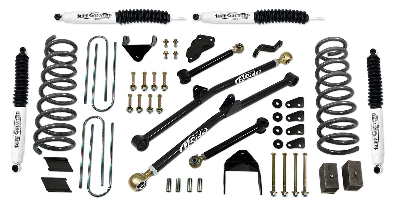 Tuff Country 34223KN 4.5 Inch Long Arm Lift Kit 09-13 Dodge Ram 2500 09-12 Dodge Ram 3500 with Coil Springs and SX8000 Shocks Tuff Country - Truck Part Superstore