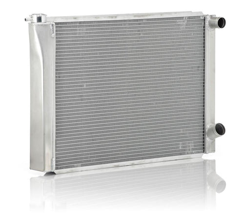 Be Cool 35023 Dual Pass Circle Track Radiator Dual 1 Inch Core with 1-1/2 Inch Inlet Core Width 22.5 Inch Be Cool Radiator - Truck Part Superstore