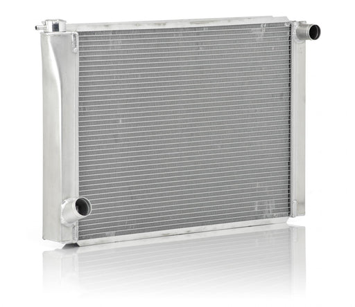 Be Cool 35045 Ford Triple Pass Race Radiator Dual 1 Inch Core with 1-1/2 Inch Inlet Core Width 27.5 Inch Be Cool Radiator - Truck Part Superstore