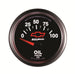 AutoMeter 3627-00406 GAUGE; OIL PRESSURE; 2 1/16in.; 100PSI; ELECTRIC; CHEVY RED BOWTIE; BLACK - Truck Part Superstore