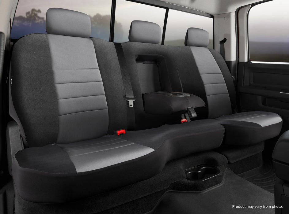 FIA NP92-39 GRAY Neo™ Neoprene Custom Fit Truck Seat Covers; 60/40; - Truck Part Superstore