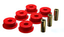 Energy Suspension 3.1153R Differential Carrier Bushing Set; Red; Rear; Performance Polyurethane; - Truck Part Superstore