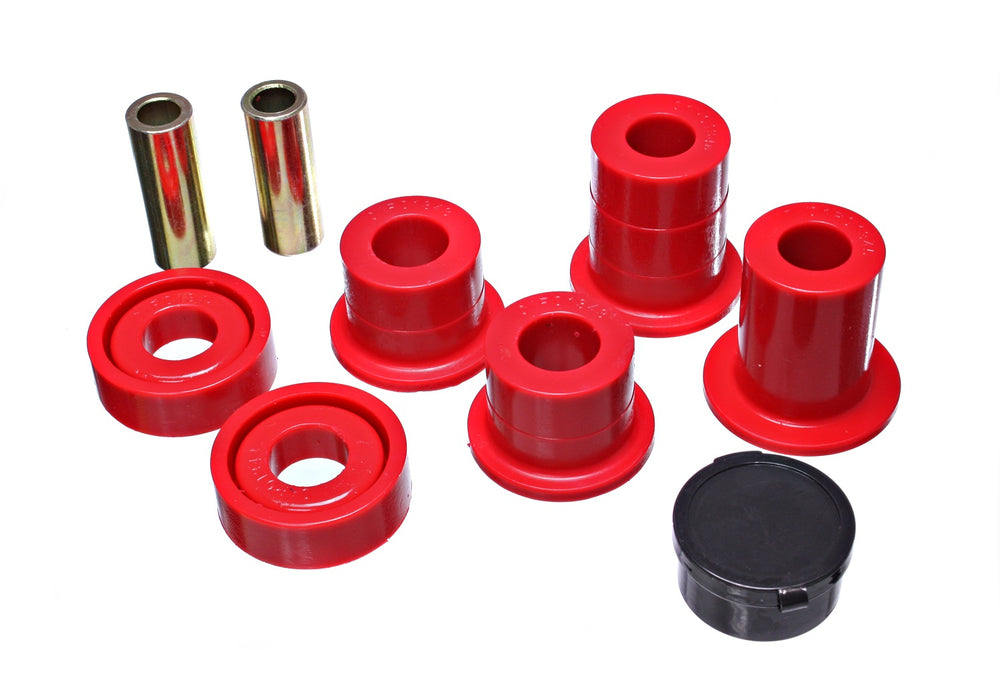 Energy Suspension 3.1154R Differential Mount Bushing Set; Red; Front; - Truck Part Superstore