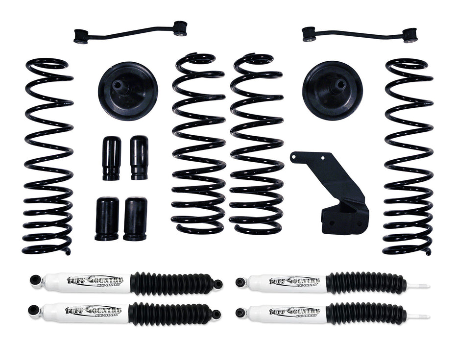 Tuff Country 43000KN 3 Inch Lift Kit 07-18 Jeep Wrangler JK 2 Door w/ SX8000 Shocks Tuff Country - Truck Part Superstore