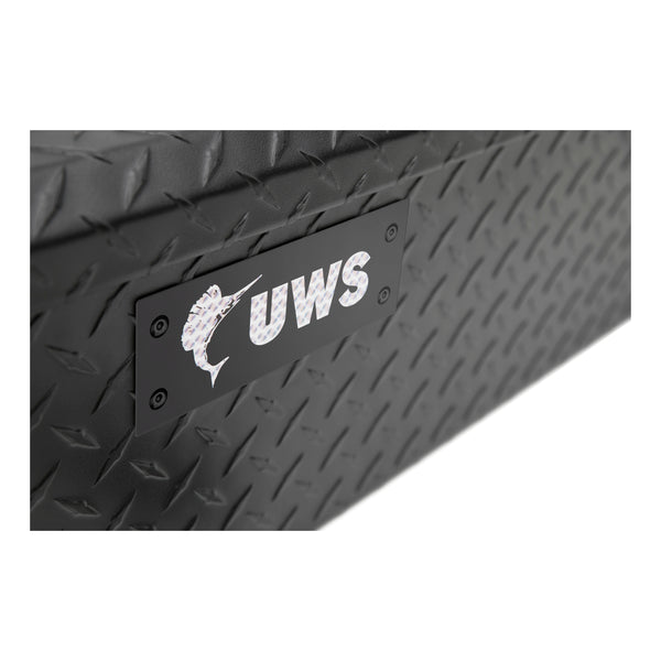 UWS 8500005 Matte Black Aluminum UTV Tool Box-Polaris (LTL Shipping Only) - Truck Part Superstore