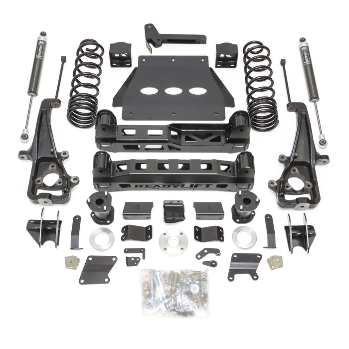 ReadyLift 44-19601 Big Lift Kit w/Shocks; 6 in. Lift; w/Falcon 1.1 Monotube Shock; w/o Factory Air; - Truck Part Superstore