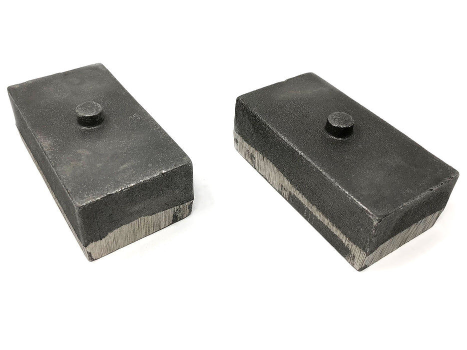 Tuff Country 79022 Cast Iron Lift Blocks 2 Inch 03-13 Ram 2500 03-18 Ram 3500 4WD Pair Tuff Country - Truck Part Superstore