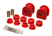 Energy Suspension 4.5138R Sway Bar Bushing Set; Red; Rear; Bar Dia. 1 1/16 in.; Performance Polyurethane; - Truck Part Superstore
