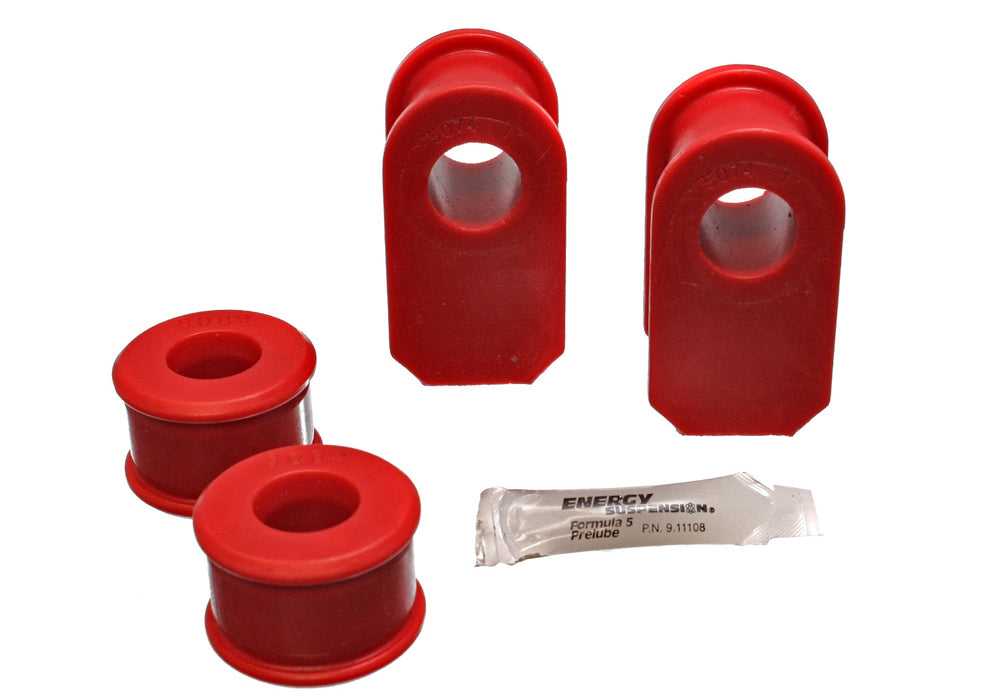 Energy Suspension 4.5142R Sway Bar Bushing Set; Red; Front; Bar Dia. 1 in.; Performance Polyurethane; - Truck Part Superstore