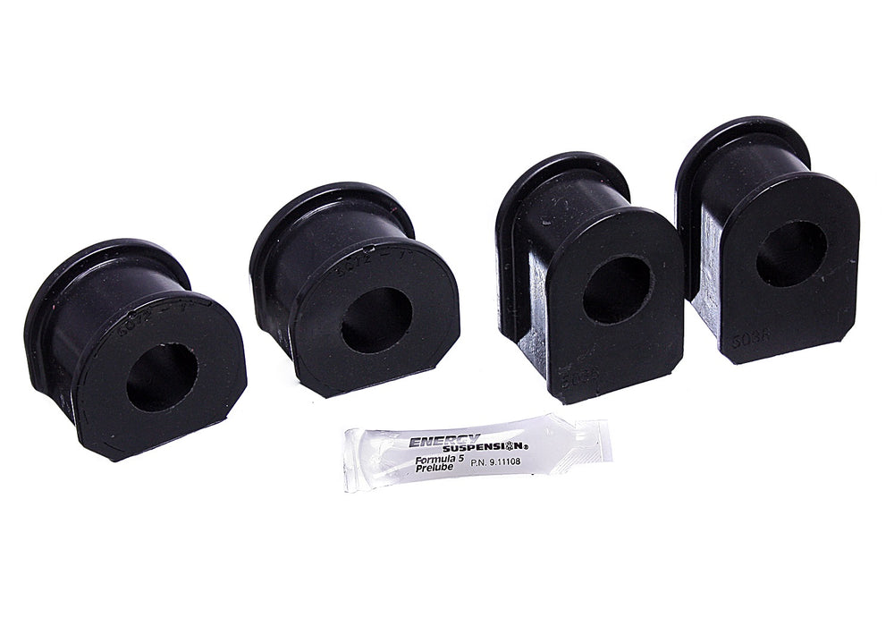 Energy Suspension 4.5149G Sway Bar Bushing Set; Black; Front; Bar Diam. 1 in.; Performance Polyurethane; - Truck Part Superstore