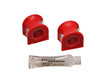 Energy Suspension 4.5175R Sway Bar Bushing Set; Red; Front; Bar Dia. 20mm; Performance Polyurethane; - Truck Part Superstore