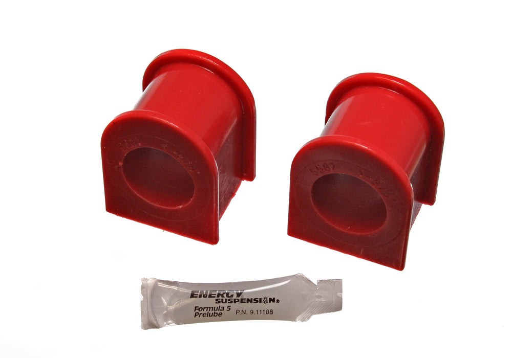 Energy Suspension 4.5180R Sway Bar Bushing Set; Red; Front; Bar Dia. 36mm; Performance Polyurethane; - Truck Part Superstore