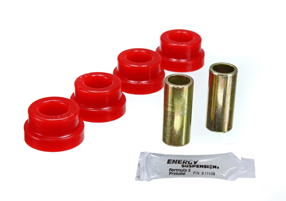 Energy Suspension 4.7115R Track Arm Bushing Set; Red; Rear; Performance Polyurethane; - Truck Part Superstore