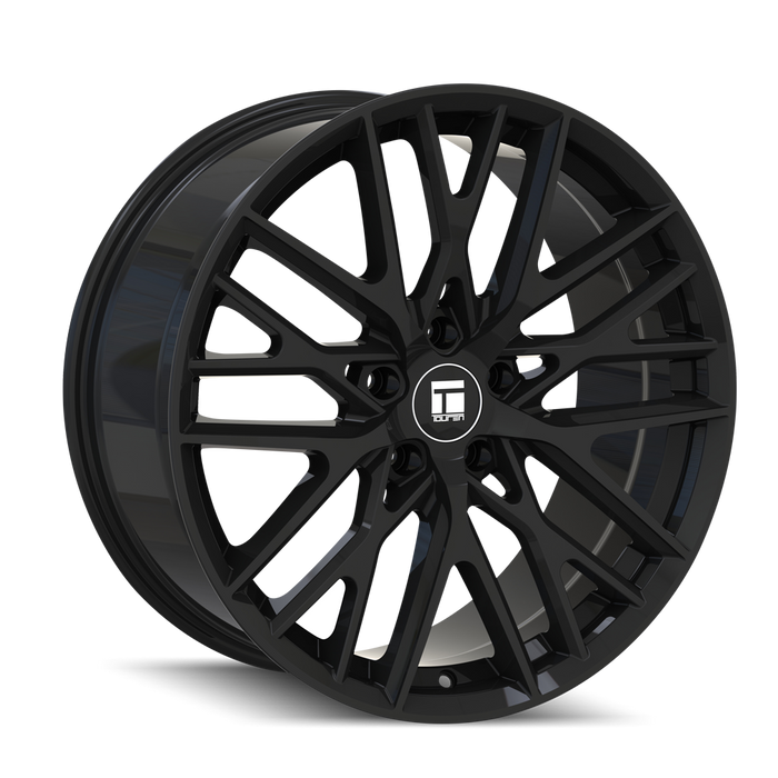 TOUREN 3291-2165GB35 TR91 (3291) GLOSS BLACK 20X10.5 5-114.3 35mm 72.6mm - Truck Part Superstore