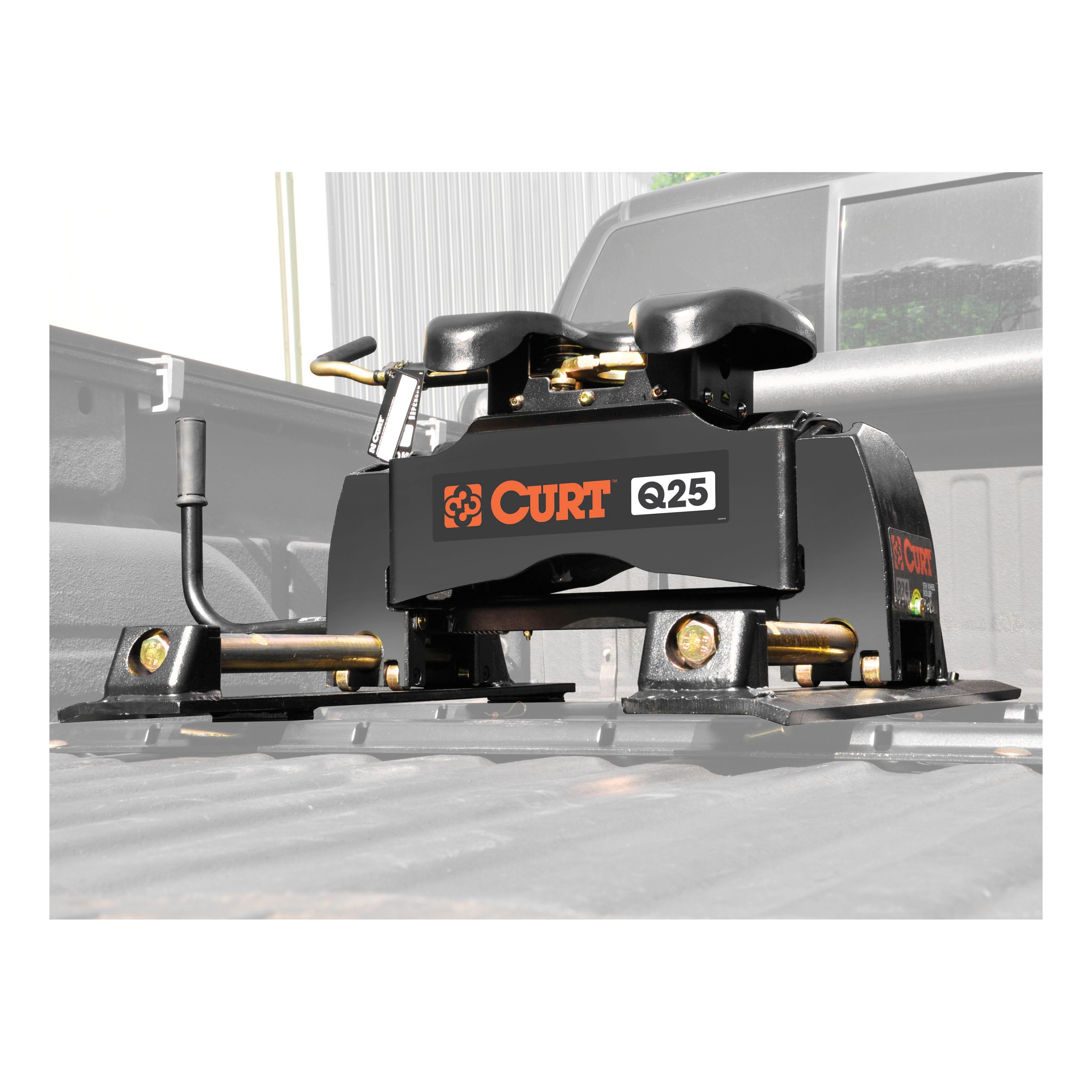 CURT 16566 CURT 16566 Q25 5th Wheel Slider Hitch for Short Bed Trucks; 24;000 lbs - Truck Part Superstore