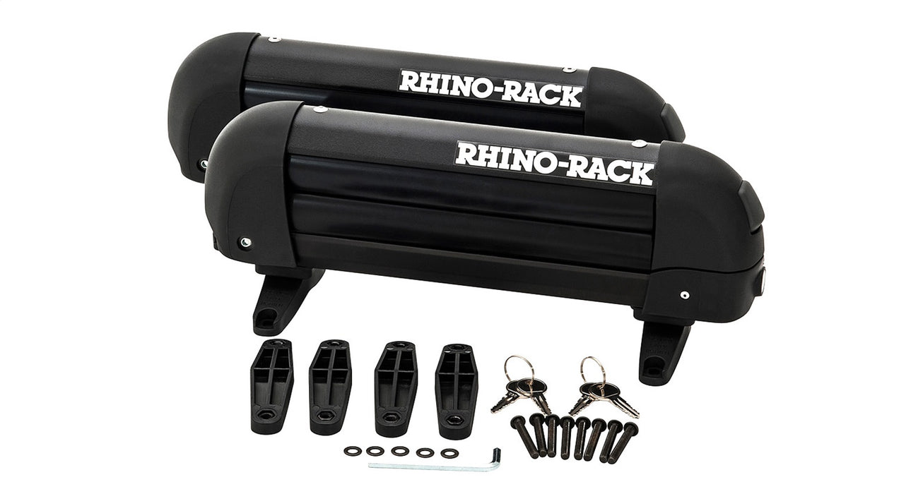 Rhino-Rack USA 572 Ski/Snowboard Carrier; 2 Pairs Of Skis Or 1 Snowboard; - Truck Part Superstore