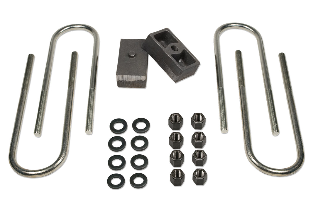 Tuff Country 97003 1.5 Inch Rear Block & U-Bolt Kit 73-87 Chevy Truck/GMC Truck/73-91 Suburban/Tahoe/Jimmy 1/2 Ton 4WD Tuff Country - Truck Part Superstore