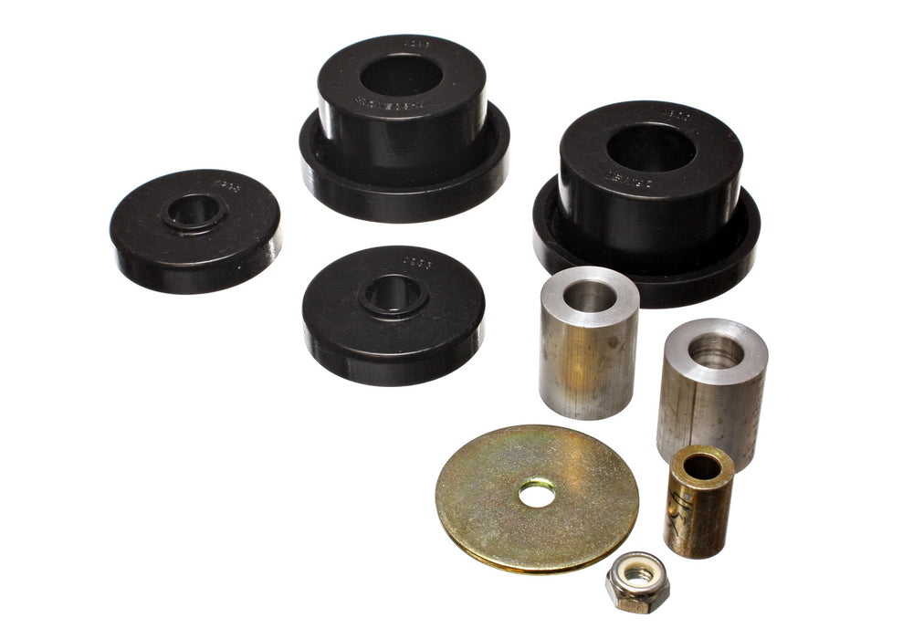 Energy Suspension 5.1115G Differential Mount Bushing Set; Black; Rear; Performance Polyurethane; - Truck Part Superstore