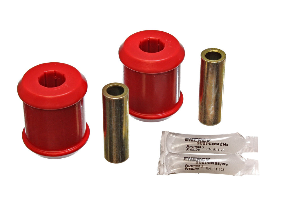 Energy Suspension 5.3134R Trailing Arm Bushing Set; Red; Rear; Performance Polyurethane; - Truck Part Superstore